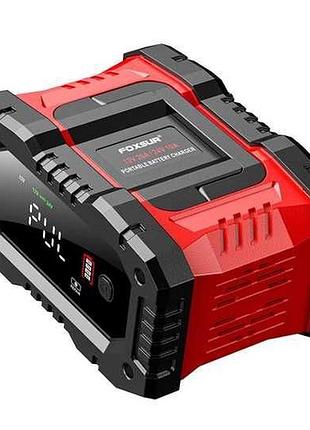 Foxsur 12v 20a импульсное зарядное устройство fpt-200 lifepo4 зарядное автомобильное зарядное 3