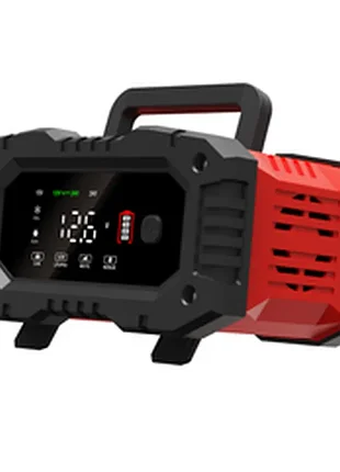 Foxsur 12v 20a импульсное зарядное устройство fpt-200 lifepo4 зарядное автомобильное зарядное 4