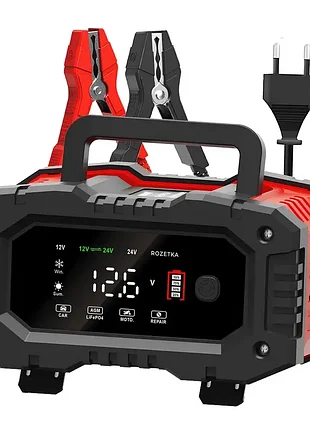 Foxsur 12v 20a импульсное зарядное устройство fpt-200 lifepo4 зарядное автомобильное зарядное 5