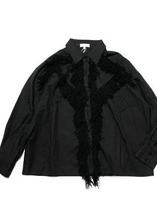 Рубашка ghospell georgie с бахромой в стиле вестерн бохо шик /15295/ 8
