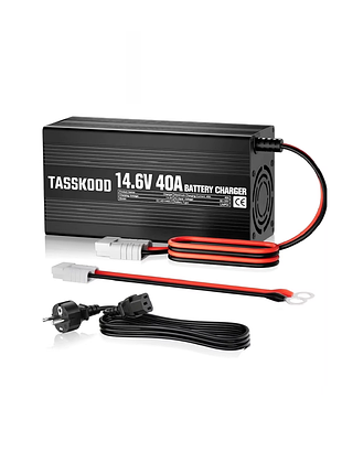 14.6v зарядка tasskood lifepo4 40a зарядное зарядное устройство 14.6v 3