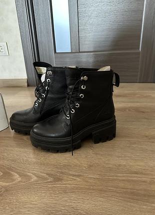 Жіночі черевики, ботильйони, чоботи timberland everleigh 6-inch lace-up 2