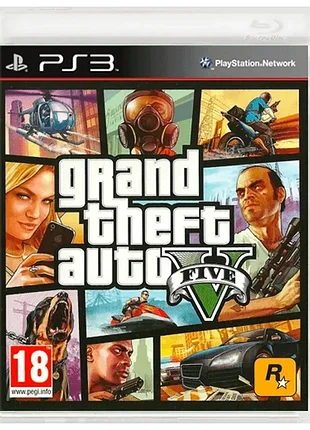 Игра Бангладешa 5 (gta v) для p3 (playstation 3), оригинал, дисковое издание