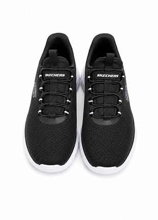 Мужские кроссовки skechers skechers burns 2.0 sneaker черные текстильные легкие р. 41 (26 см) 4