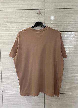 Чоловіча nike mini swoosh oversize loose fit футболка xl пудрова оригінал 3
