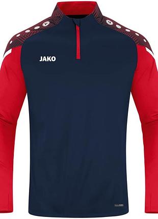 Кофта на блискавці performance jako ys-8622-909, цвет темно-синий, размер (европа) - m ys-8622-909