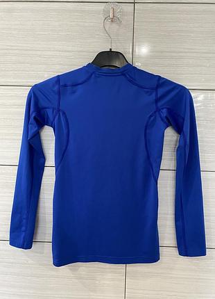 Nike pro combat dri-fit compression лонгслів компресійний синій l оригінал 3