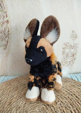М'яка іграшка для хлопчиків і дівчаток wild republic гієноподібна собака cuddlekins (африканський дикий пес) різнокольоровий середній