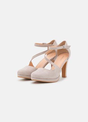 Новые туфли anna field 42 и 43 ( 27.5 и 28) каблук 9см платформа 1см, стелька комфорт лодочки босоножки 5