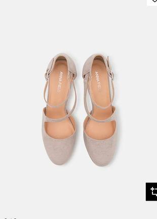 Новые туфли anna field 42 и 43 ( 27.5 и 28) каблук 9см платформа 1см, стелька комфорт лодочки босоножки 8