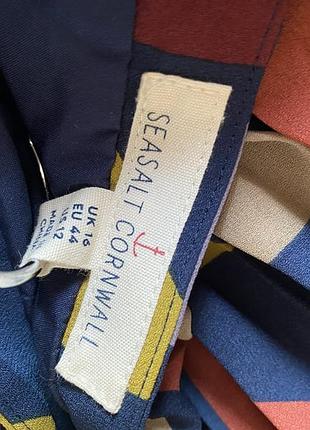 Юбка-миди женская плисерированная разноцветная seasalt cornwall u916/eur44 7