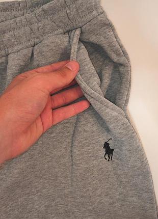 Брюки чоловічі polo ralph lauren сірі 4