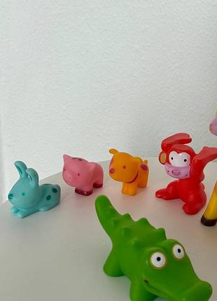 Игрушки - комплект из двух наборов: djeco (крепче), djeco paris ( мягче) 10шт 3