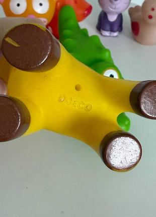 Игрушки - комплект из двух наборов: djeco (крепче), djeco paris ( мягче) 10шт 8