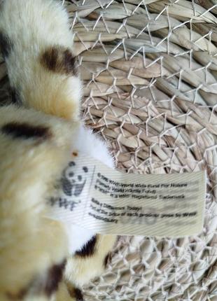 Реалистичный мягкий малыш гепарда леопарда wwf (коллекционная игрушка, 14 см) 7
