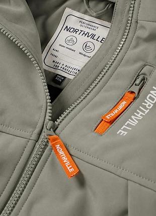 Куртка softshell northville на флісі | розмір 140 | нова 5