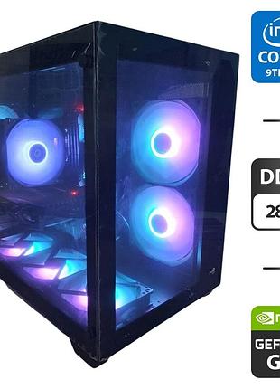 Ігровий пк aerocool dryft tower / intel core i5-9400 (6 ядер по 2.9 - 4.1 ghz) / 28 gb ddr4 / 256 gb ssd + 500 gb ssd m.2 / nvidia