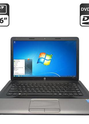 Ноутбук hp 250 g1 / 15.6" (1366x768) tn / intel celeron 1000m (2 ядра по 1.8 ghz) / 8 gb ddr3 / 500 gb hdd / intel hd graphics /