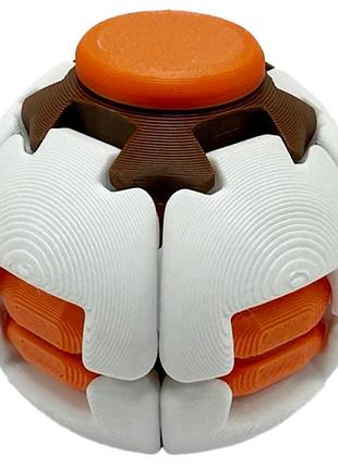 Детский антистресс "spiner-ball" spin-ball-6(white) размер 5,5 см