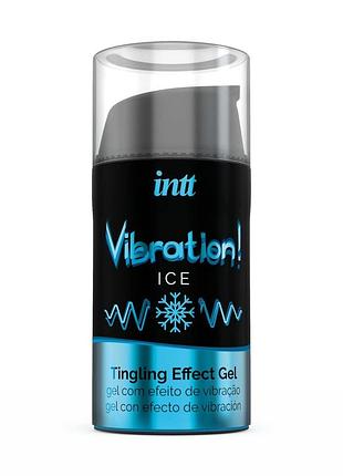 Жидкий вибратор intt vibration ice (15 мл) 3
