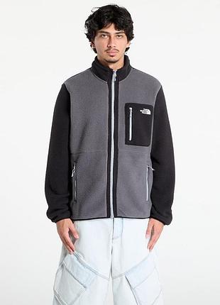 Кофта m yumiori full zip anthracite 0a883rwvo1 the north face l темно-сірий 0a883rwvo1