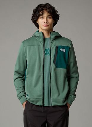 Кофта m ma fz fleece 0a893q58s1 the north face l зелений 0a893q58s1