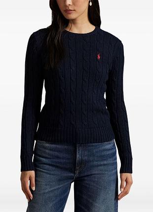 Лонгслів жіночий polo ralph lauren синій