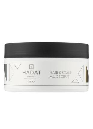 Очищувальний скраб hadat cosmetics з морською сіллю для волосся й шкіри голови hair & scalp mud scrub 300 мл