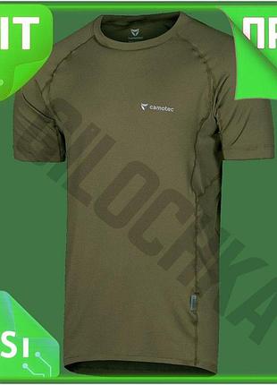 Ve футболка camotec олива l new version легка дихаюча для спорту та активного відпочинку uv захист n6w_ver