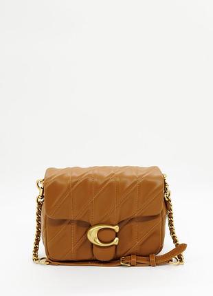 Coach pillow tabby quilted in camel 4