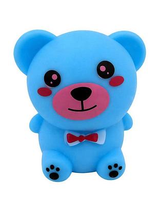 Дитяча антистрес-іграшка яскравий ведмедик sa1673(blue) 6 см