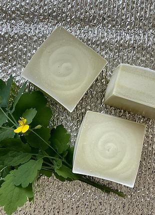 Чистотел - мыло с нежным естественным ароматом из говяжьего жира серия soft pure tallow для лица тела рук