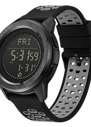 Наручний годинник north edge nexus flex grey з компасом, 2 ремінці