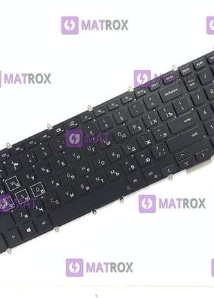 Оригинальная клавиатура для ноутбука dell alienware m15 r1, alienware m17 r1 series, rus, black, rgb-подсветка