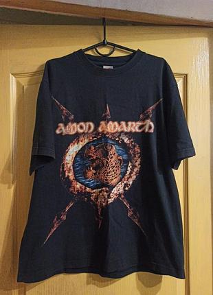 Футболка 100% мерч  метал гурту amon amarth  розмір l,може бути xл дуже рідкісний принт