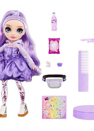 Кукла rainbow high серии sparkle & shine - виола 7