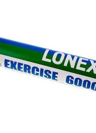 Воланчики для бадмінтону lonex exercise 6000 нейлоновий 12 шт білий (lonex6000)