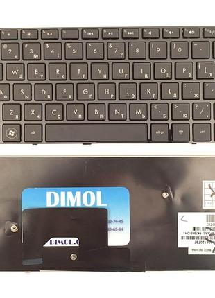 Оригинальная клавиатура для ноутбука hp compaq mini 1003, 1103, 110-3500, 110-3601, 210-2000 rus, black
