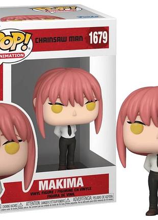 Фігурка funko pop фанко поп chainsawman "людина-бензопила" miss makima #1679