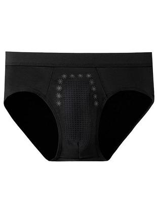 Трусы мужские брифы хлопковые chenmeiren черный 2xl