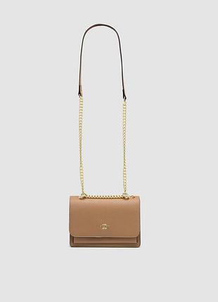 💎 coach mini klare crossbody in signature canvas total beige