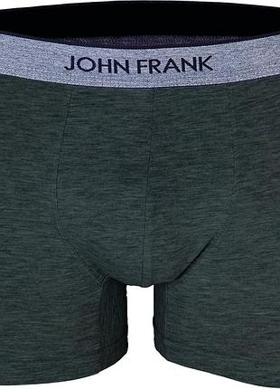 Трусы мужские черные боксеры john frank jfbes01ant-xl