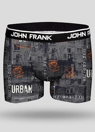 Трусы мужские с прикольным принтом john frank jfbd238-xl