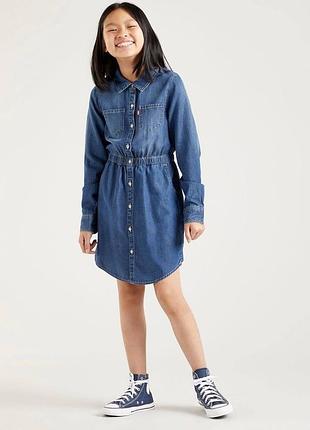 Джинсова сукня levi’s на дівчинку