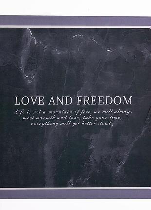 Килимок для ванної кімнати love and freedom 58*58 см діатомітовий hp-42-10