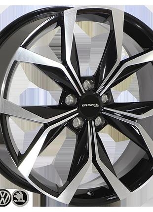 Диск колесный zf-sy08007 mb r19*8.0j pcd5*112 et42 dia 66.6 литой легкосплавный