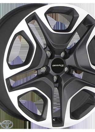 Диск колесный zf-tl0072 mcb r19*7.5j pcd5*114.3 et40 dia 60.1 литой легкосплавный