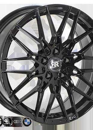 Диск колесный zw-3351 blk r18*8.0j pcd5*112 et30 dia 66.6 литой легкосплавный