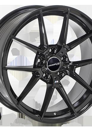 Диск колесный zf-fbx124 black r19*8.5j pcd5*120 et35 dia 72.6 литой легкосплавный