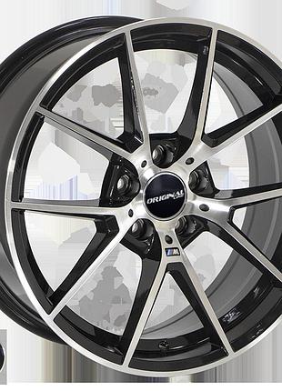 Диск колісний zf-fbx124 bmf r18*8.0j pcd5*112 et30 dia 66.6 литий легкосплавний